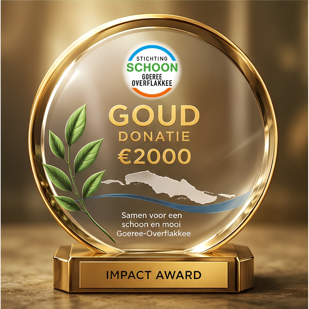 Impact Award Gouden Donatie €2000 Halo XL