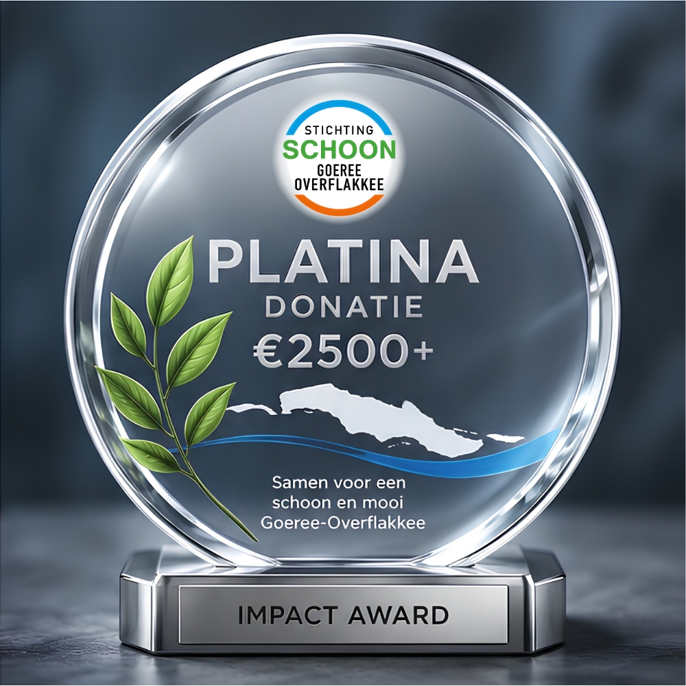 Impact Award Platina Donatie €2500 Halo XL